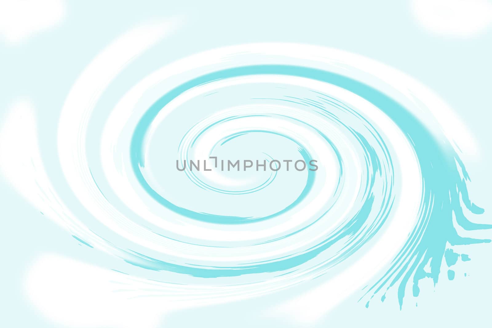 Abstract white and blue background