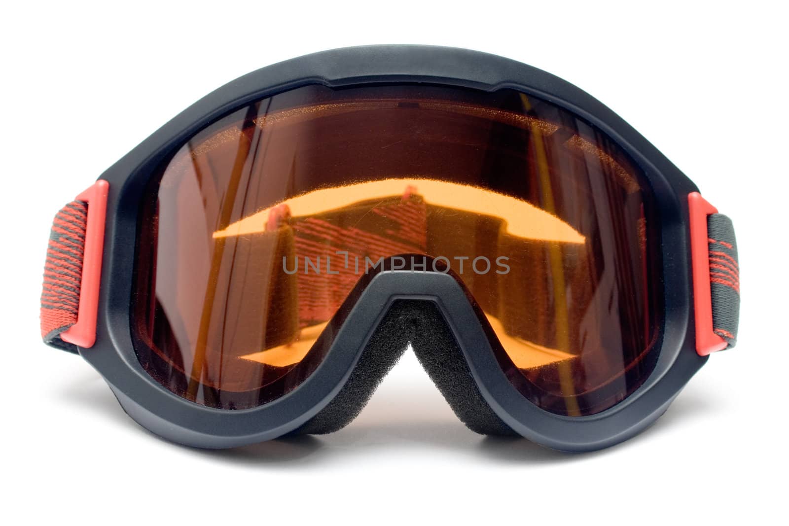 Eye protection isolated on a white background.
