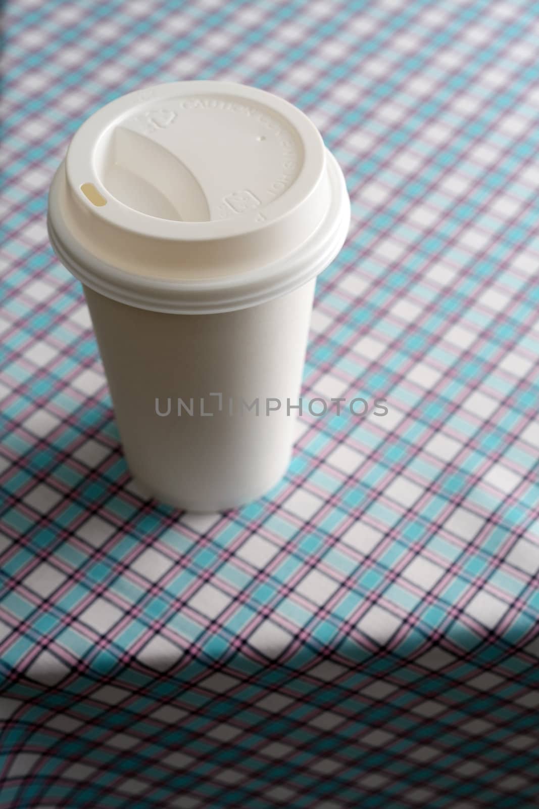 paper cup on the table top