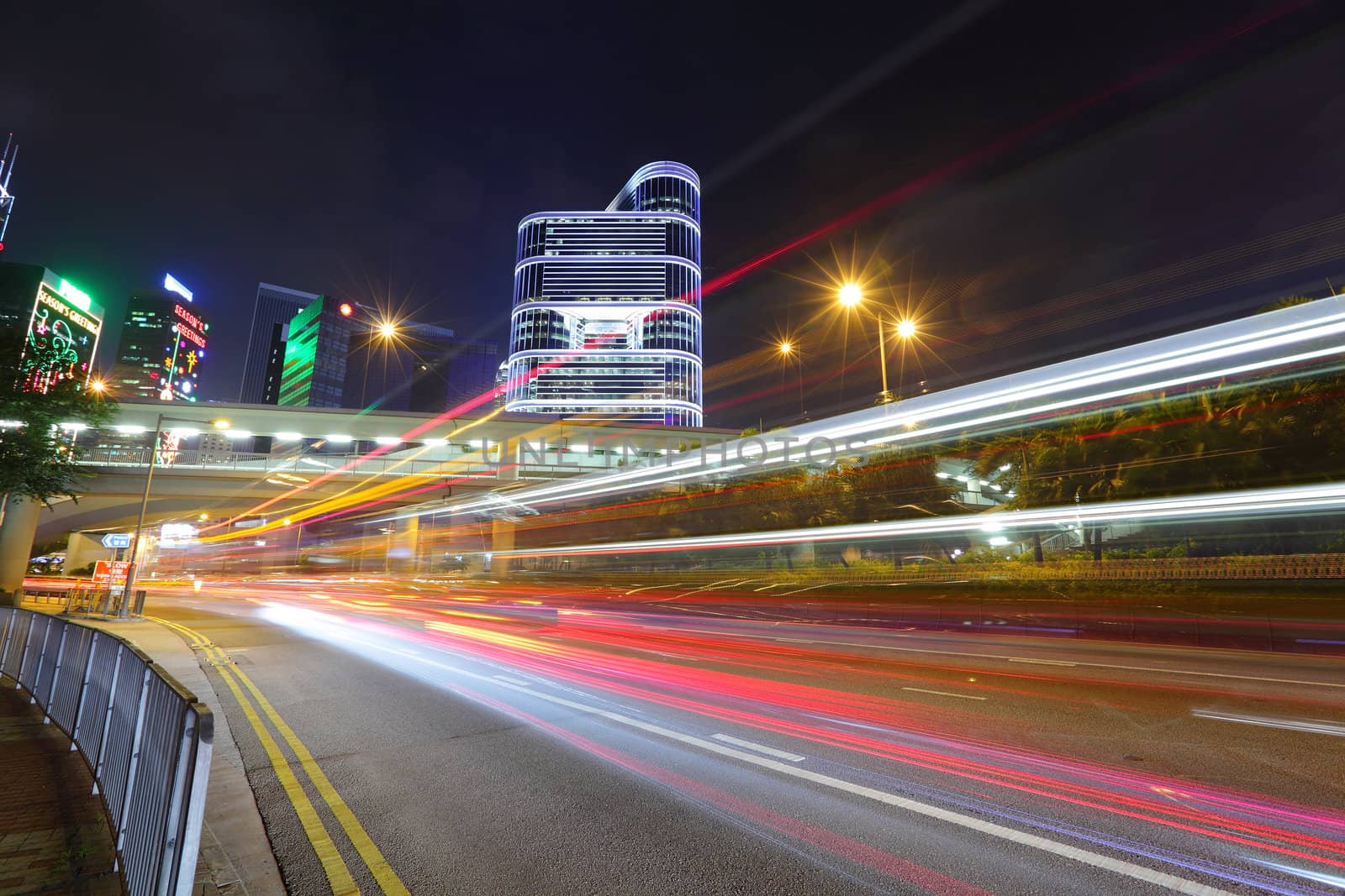 highway in Hong Kong