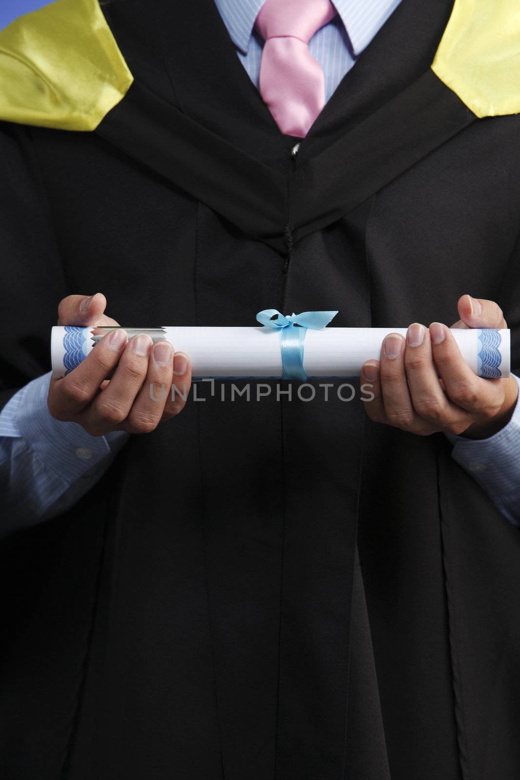 man with the diploma 