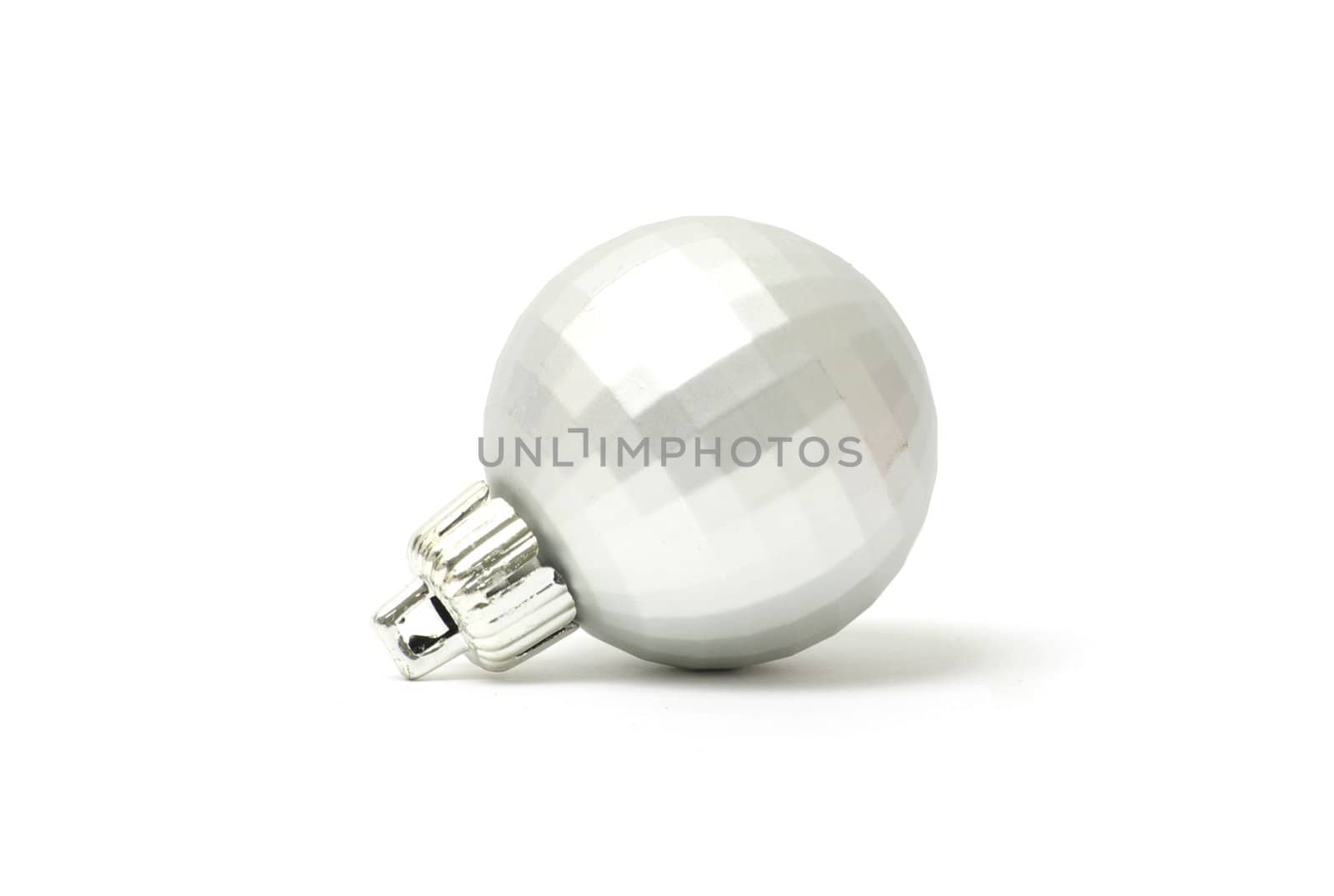 christmas ball isolated on a white background