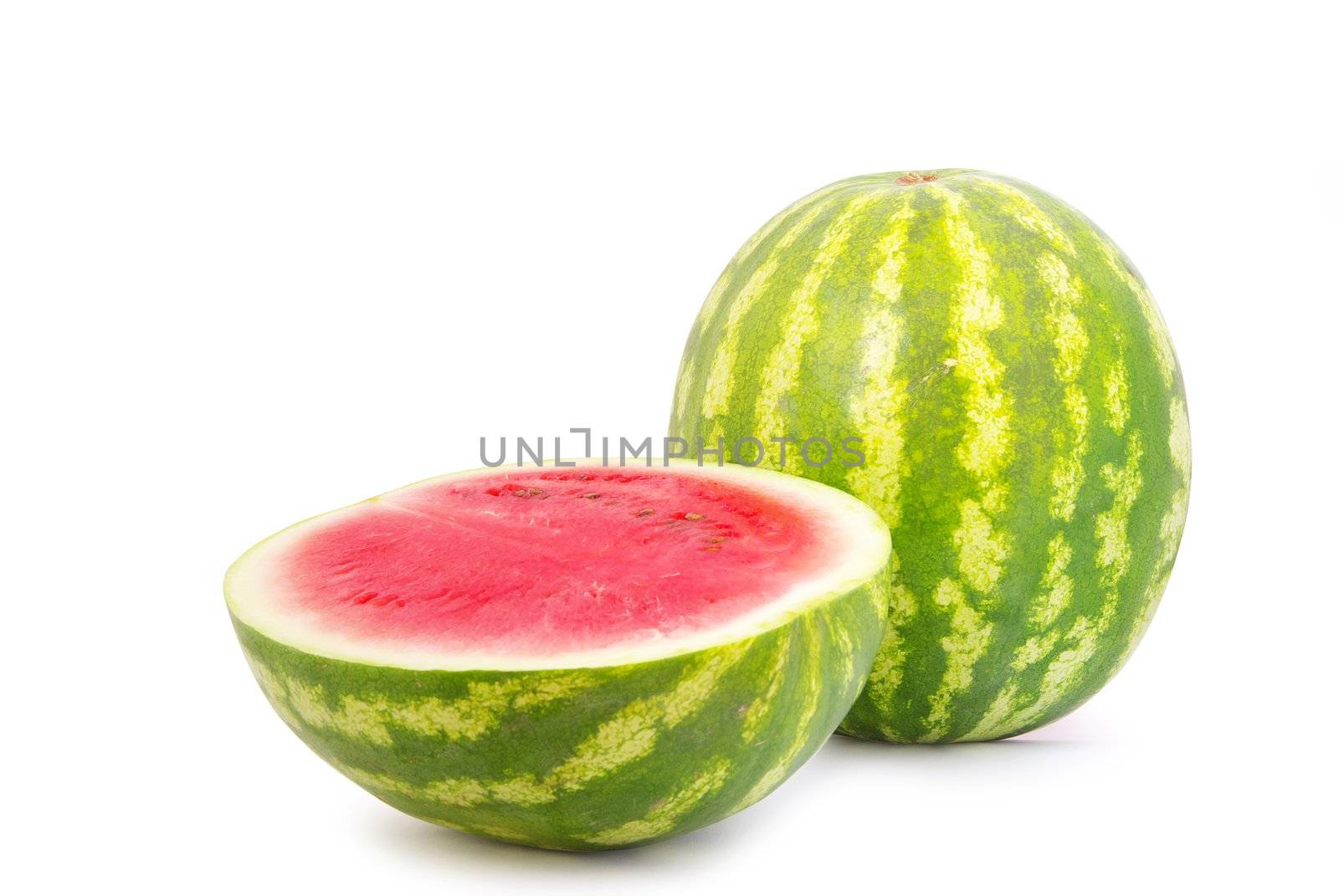 watermelon isolated on white background