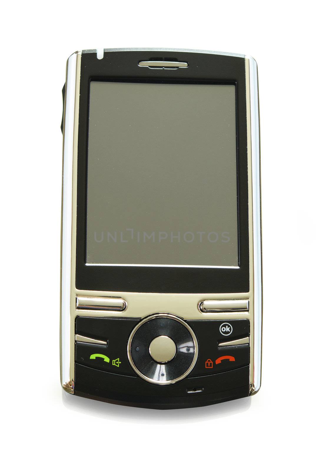 mobile isolated on a white background