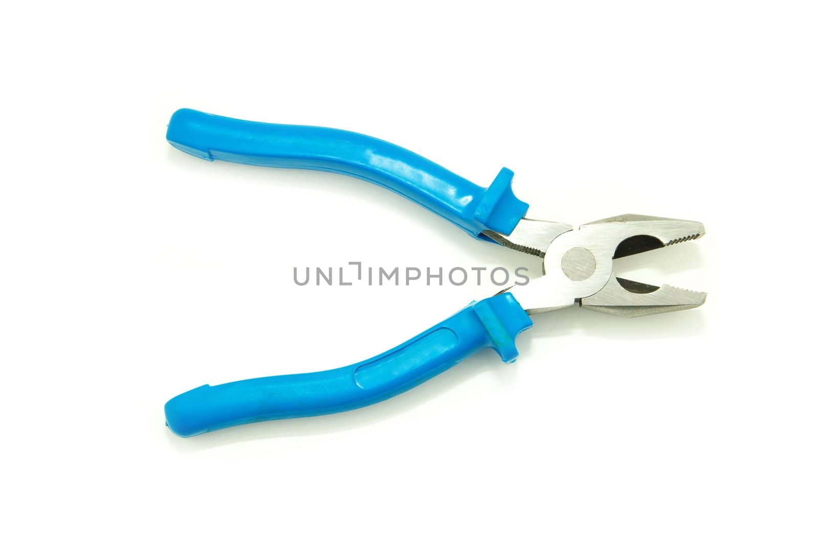 new pliers isolated on a white
