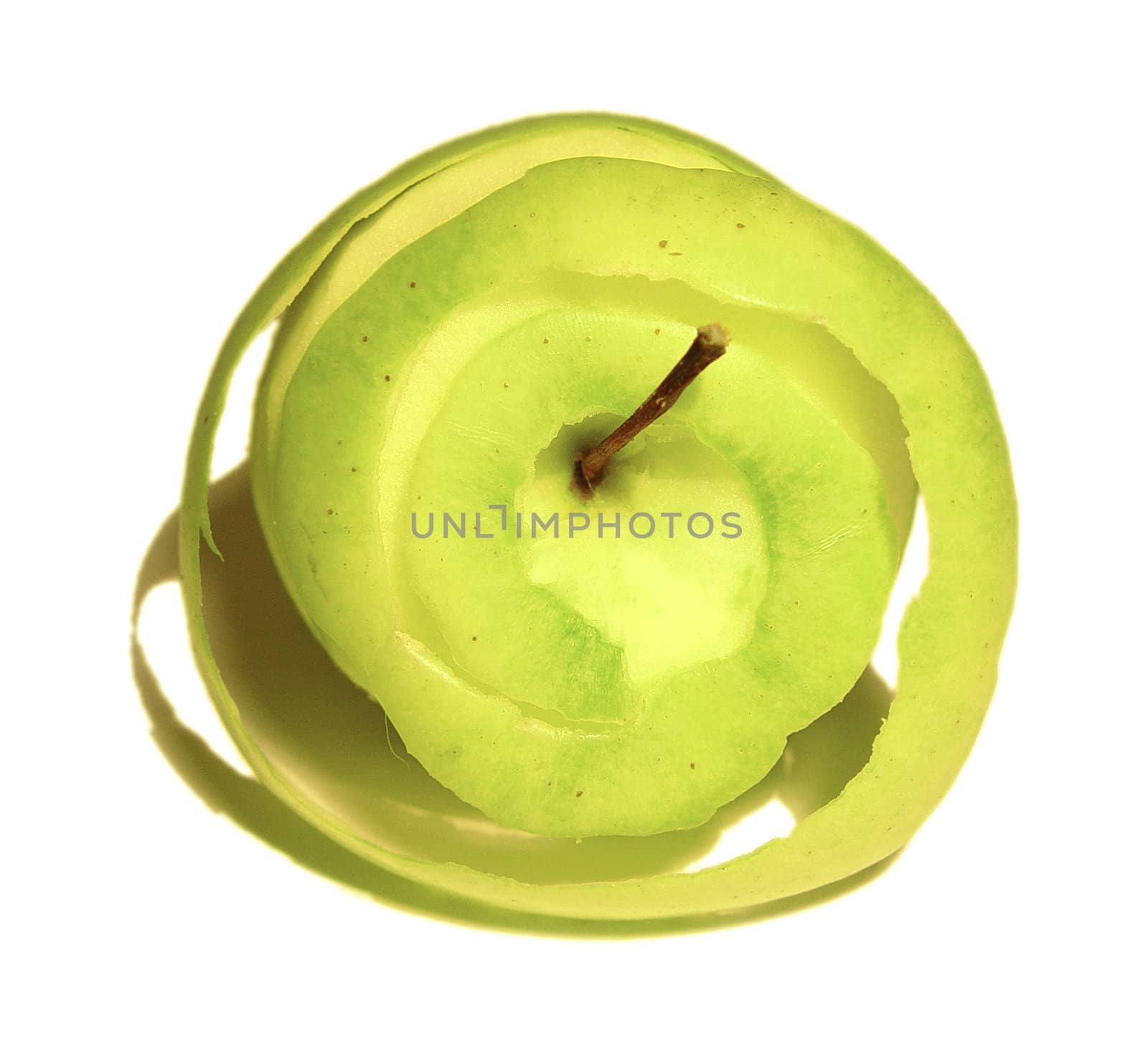 green apple peel