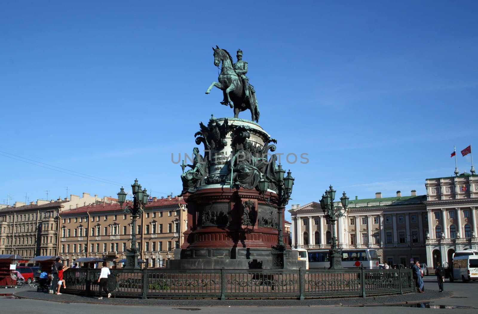 Monument of Nikolay I - 1859 - Klodt. Saint-Petersburg. Russia.
My other pictures of Saint Petersburg.