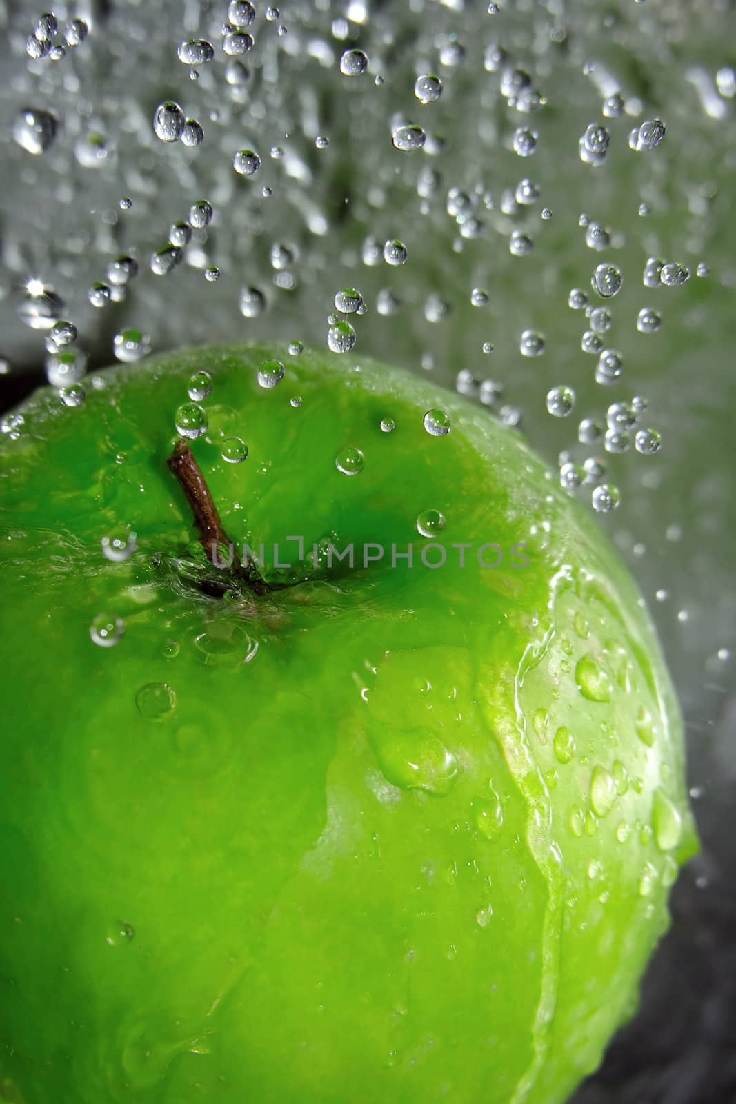 Apple splash by kjpargeter