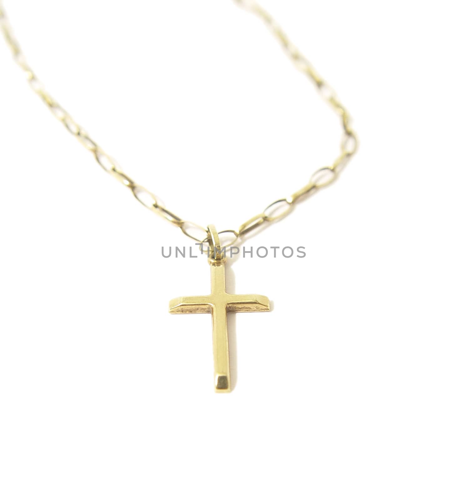 necklack with cross pendant