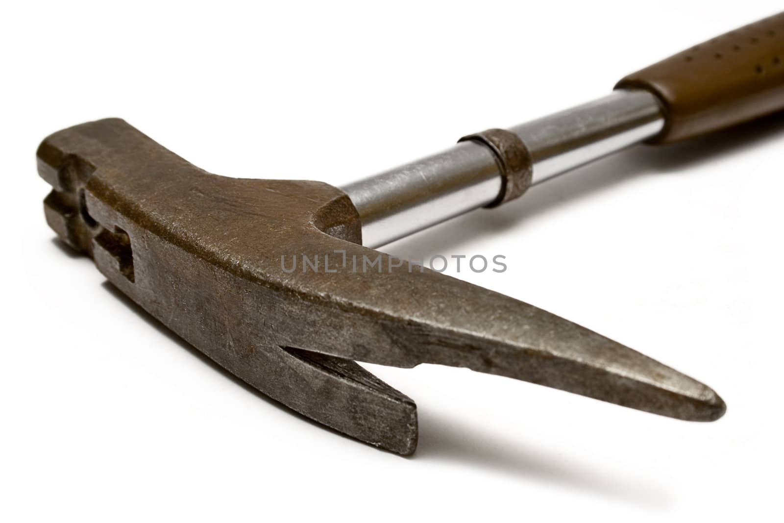 Hammer isolated on a white background.