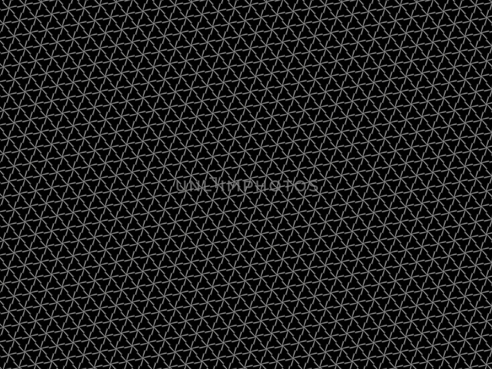 polygon texture pattern on black
