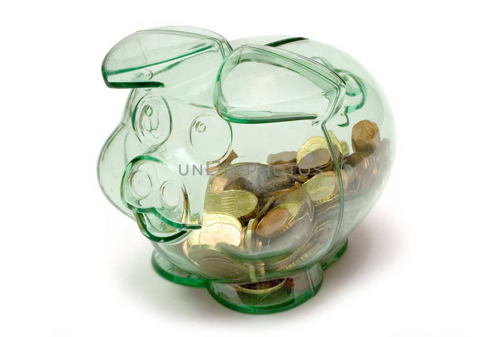 Transparent Piggy Bank by winterling