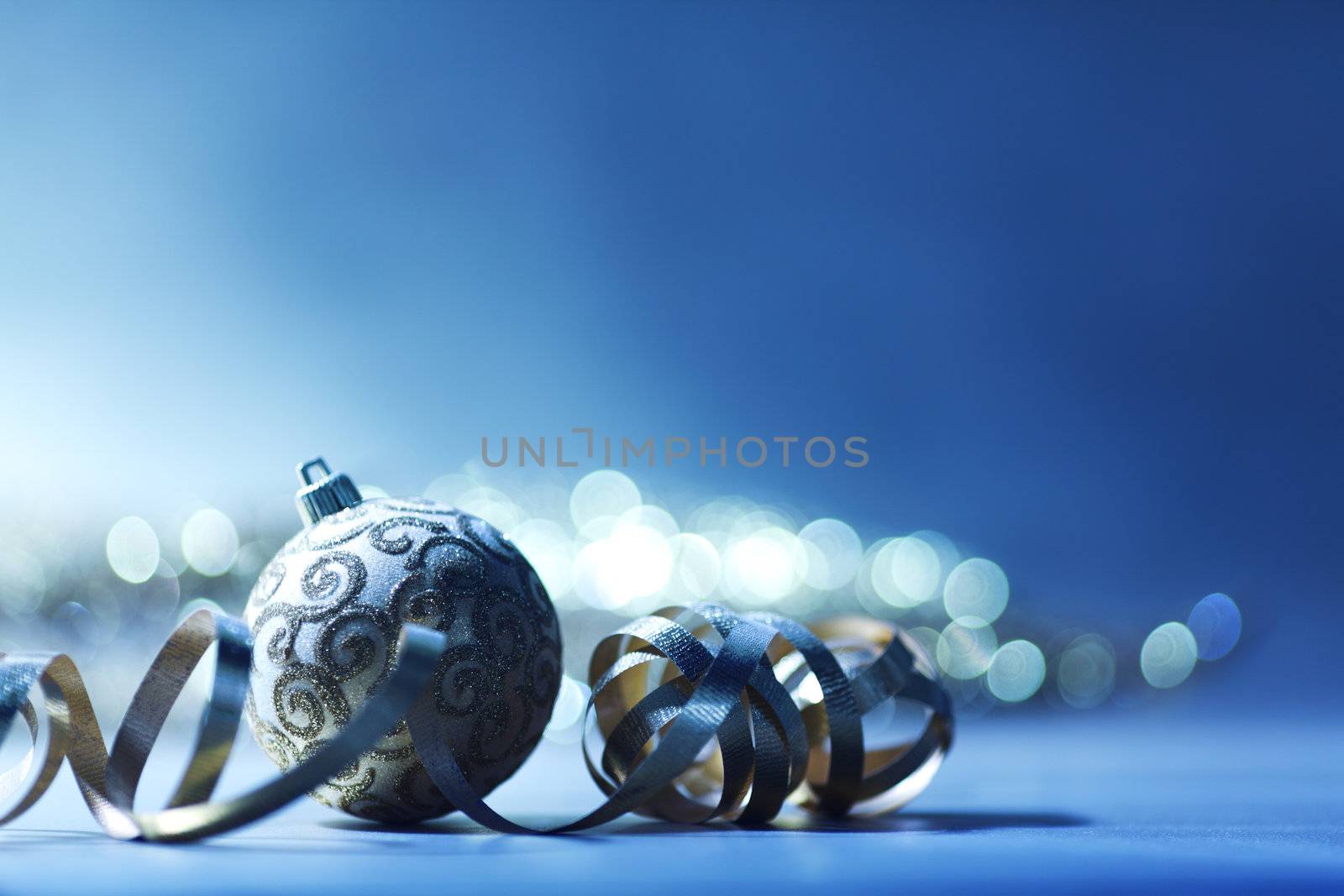 christmas card macro close up