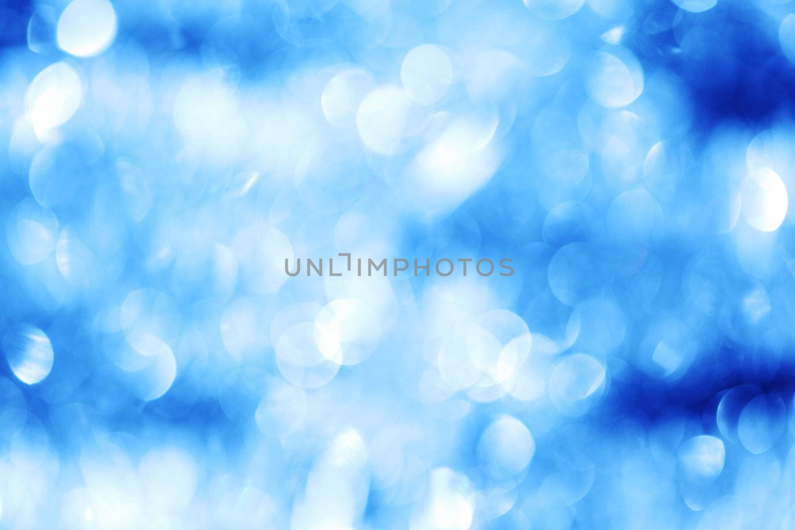 blue bokeh background macro close up