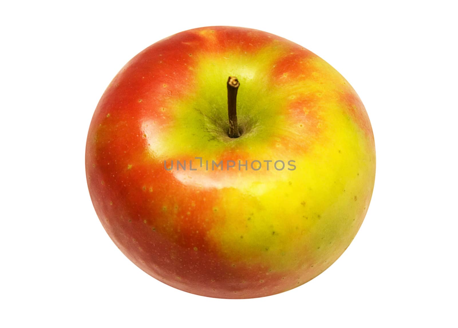 Colorful Apple with Clipping Path by winterling
