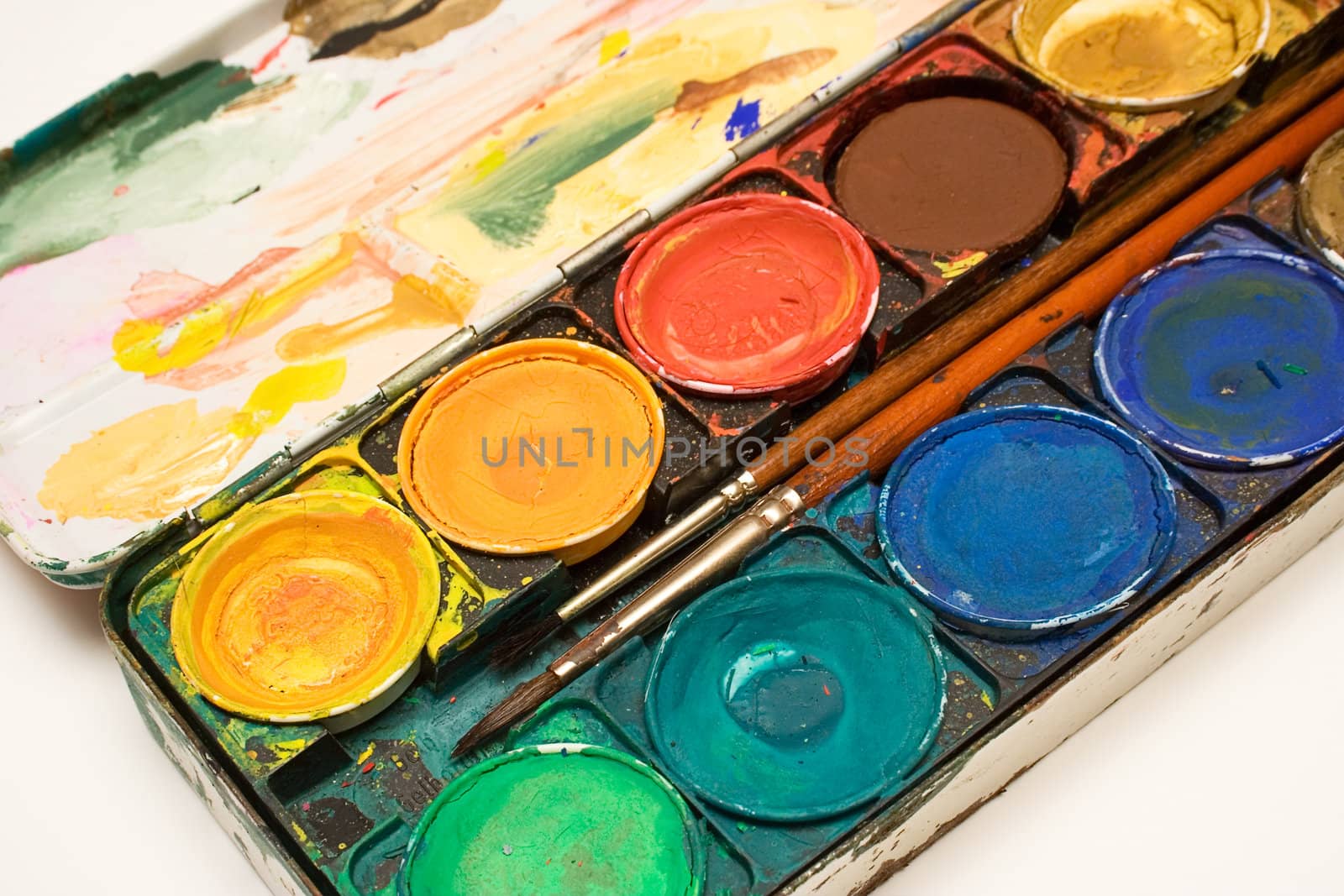 Box of Watercolors by winterling