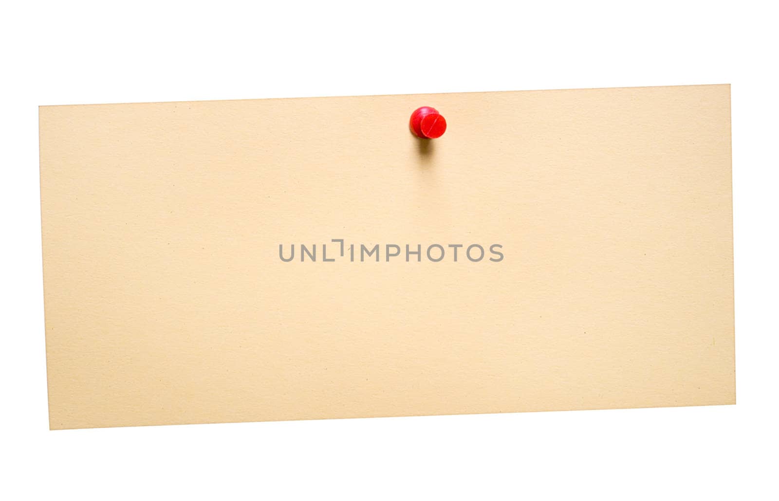 Simple Yellow Note with Clipping Path by winterling