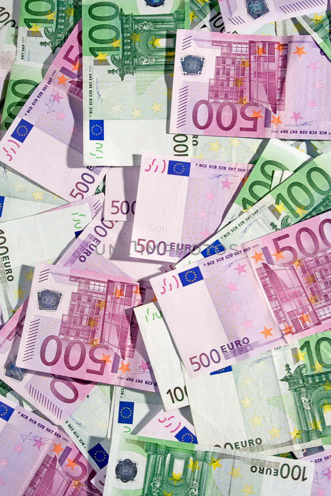Various Euro Banknotes by winterling