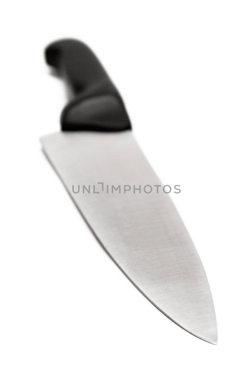 Kitchen knife isolated on a white background.