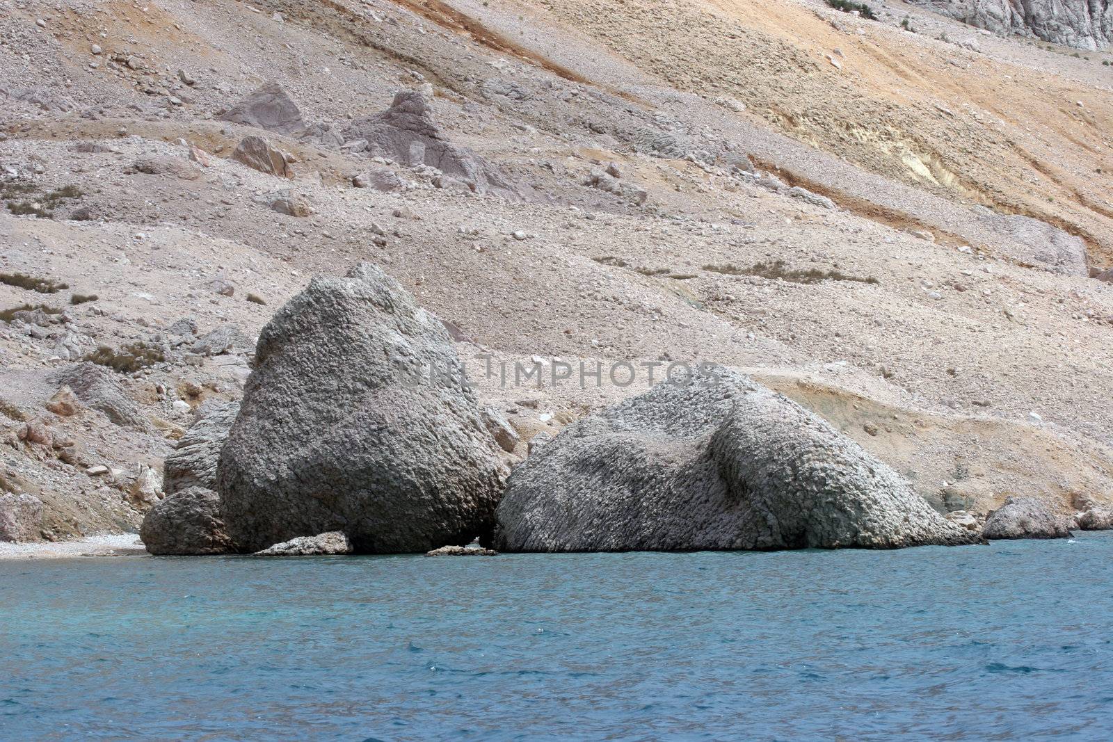 Rock and sea