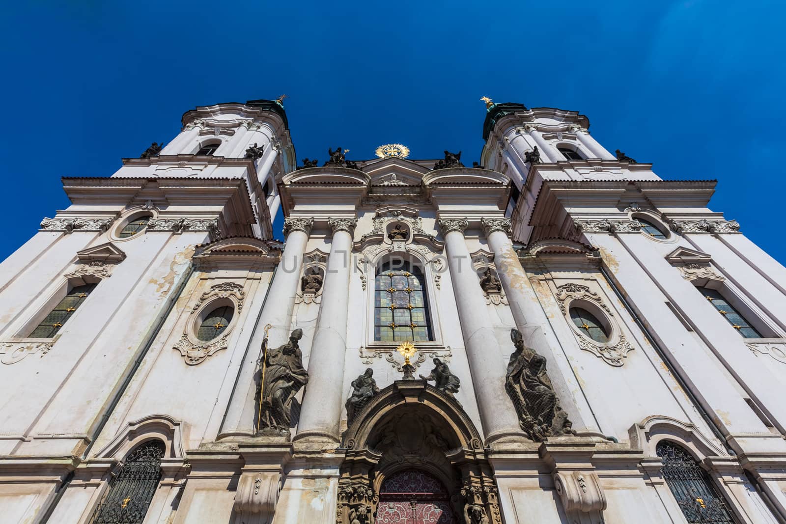 St. Nicholas Church in the Old Town of Prague, Czech Republic