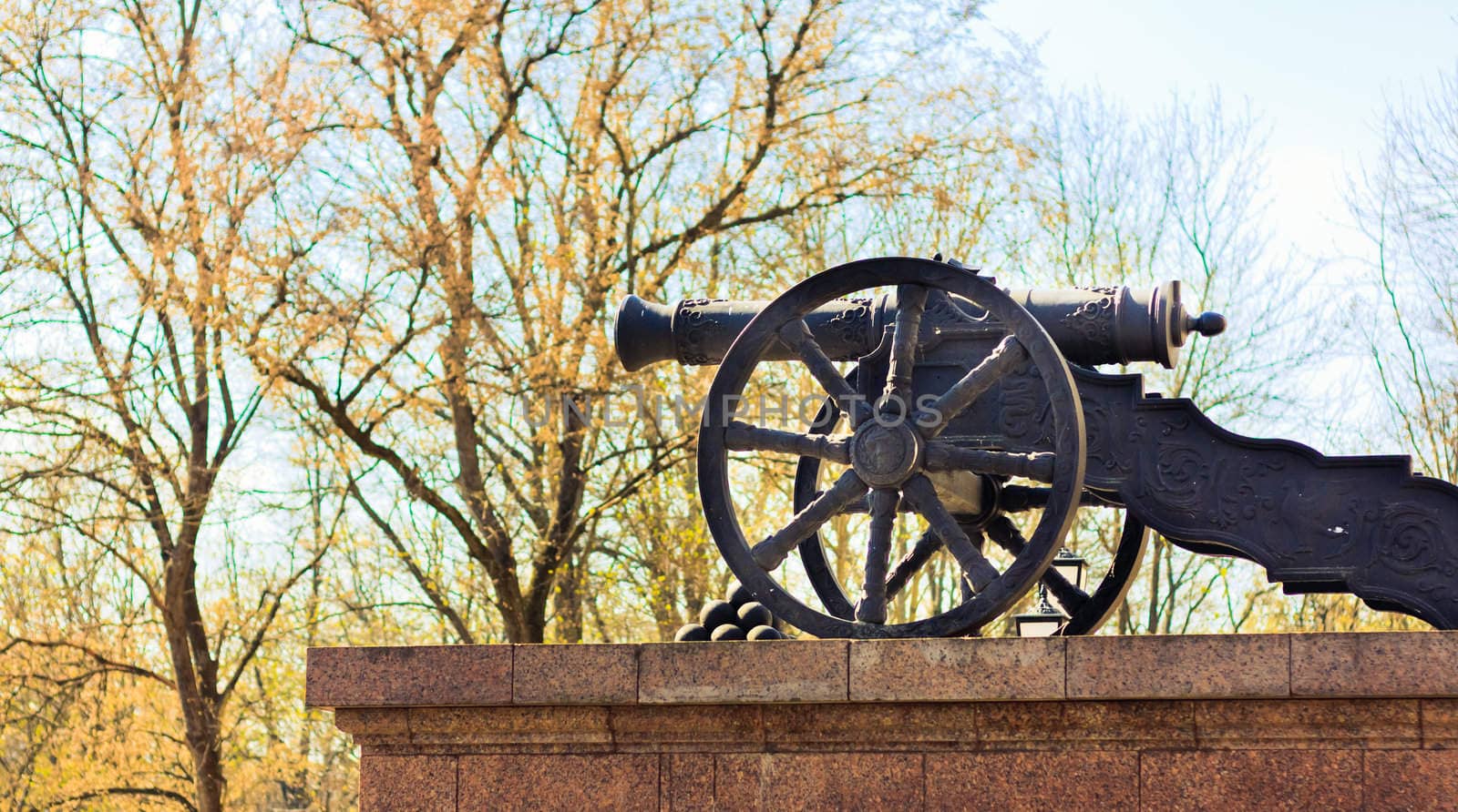 Big old Gun at Andersonville