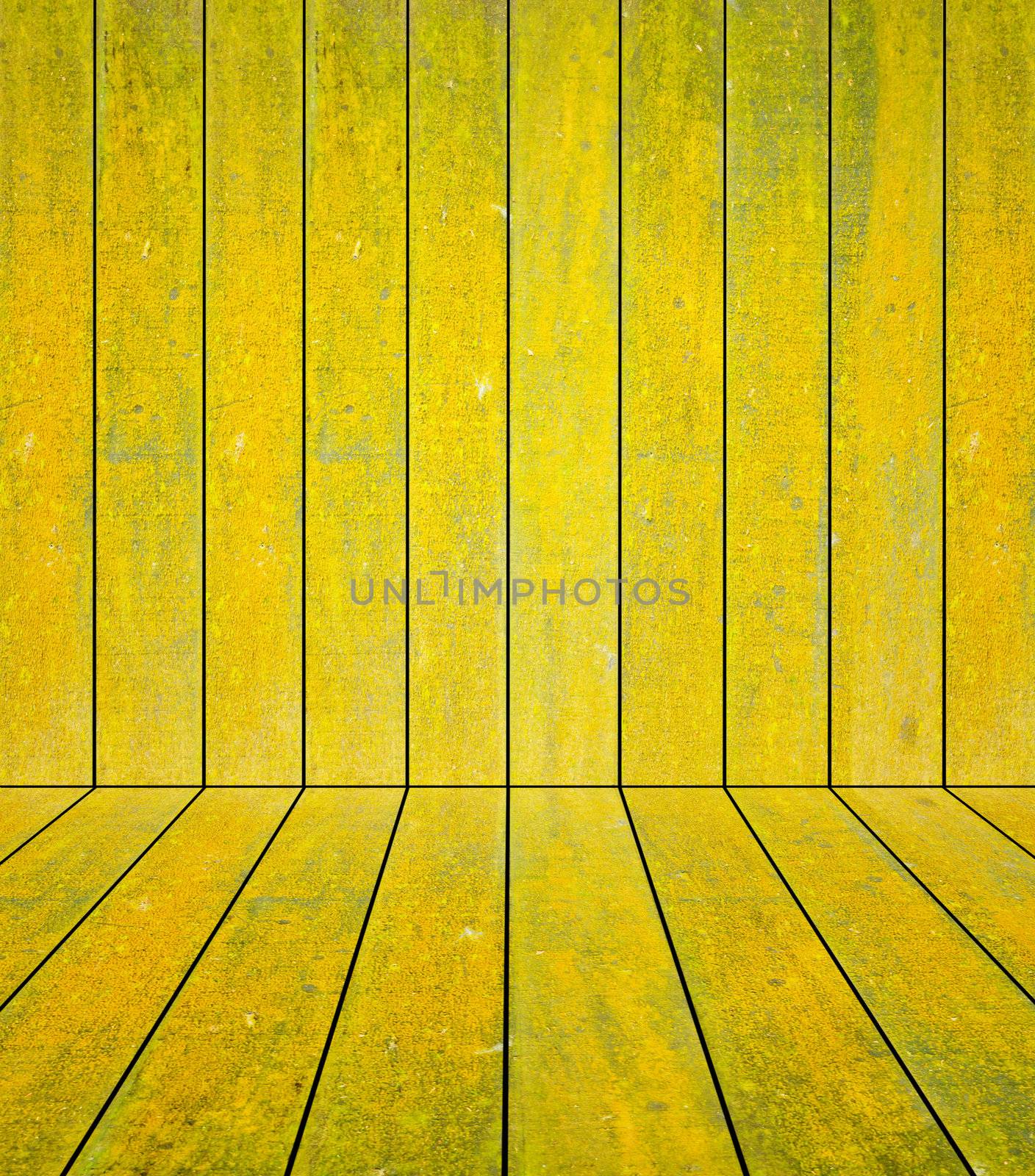old, grunge wooden wall used as background
