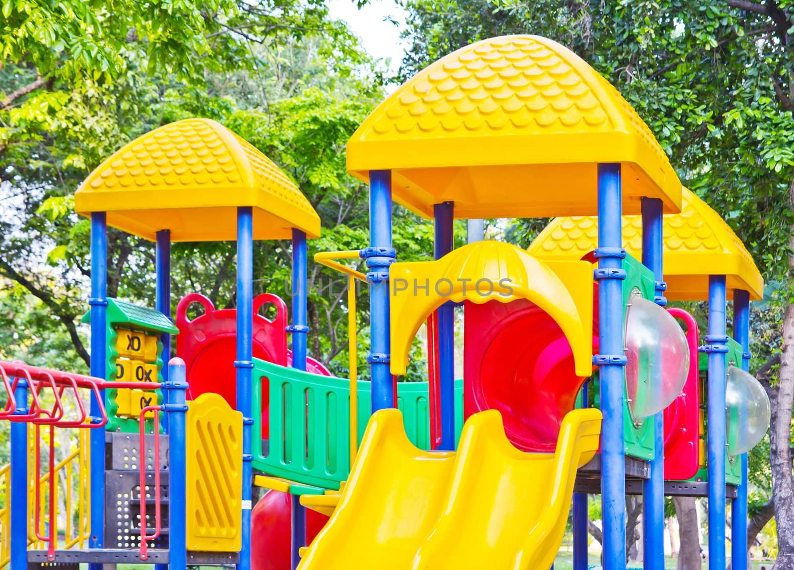 Playground in the park