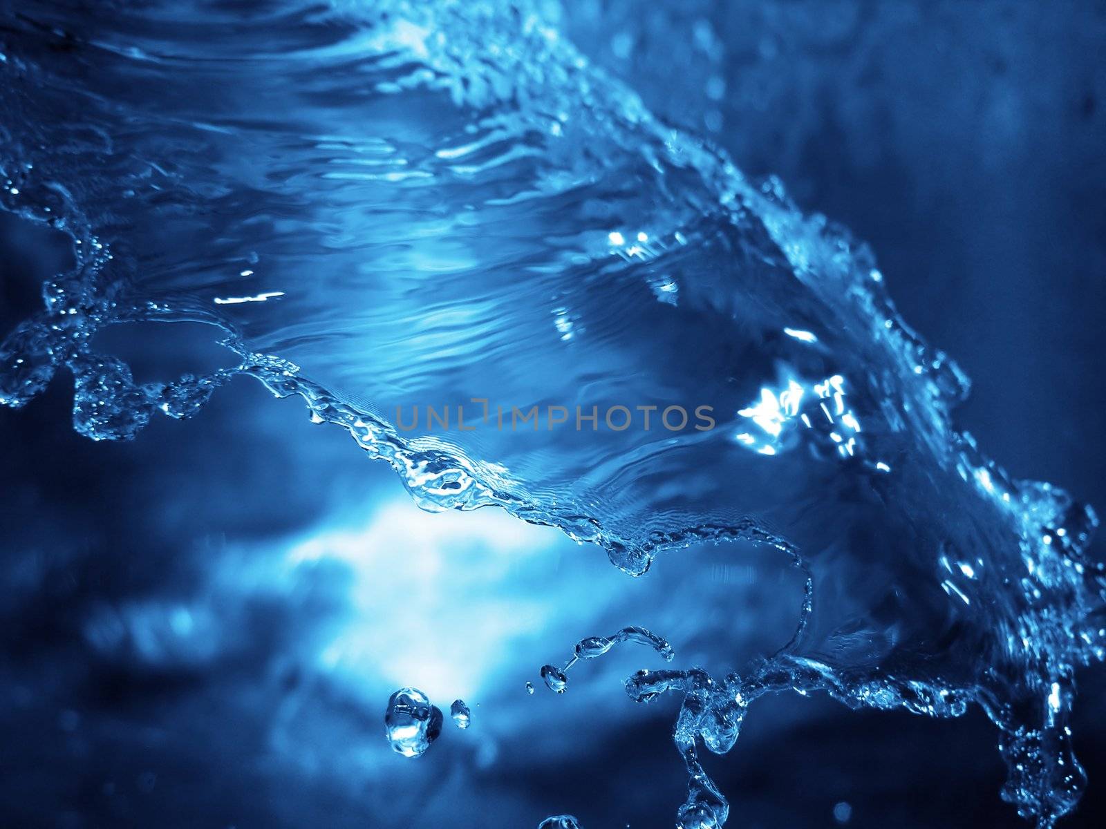 Water splash by kjpargeter