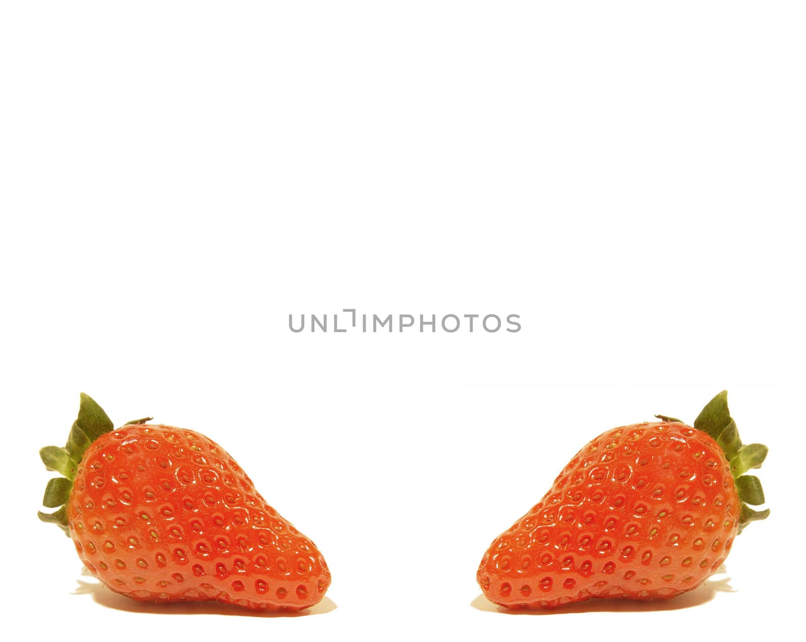 two strawberries by kjpargeter