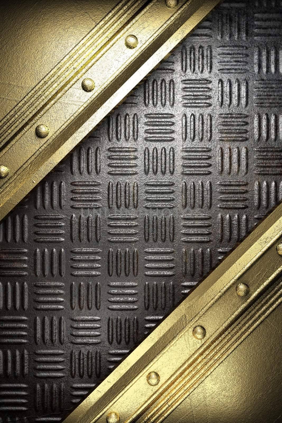 background with gold