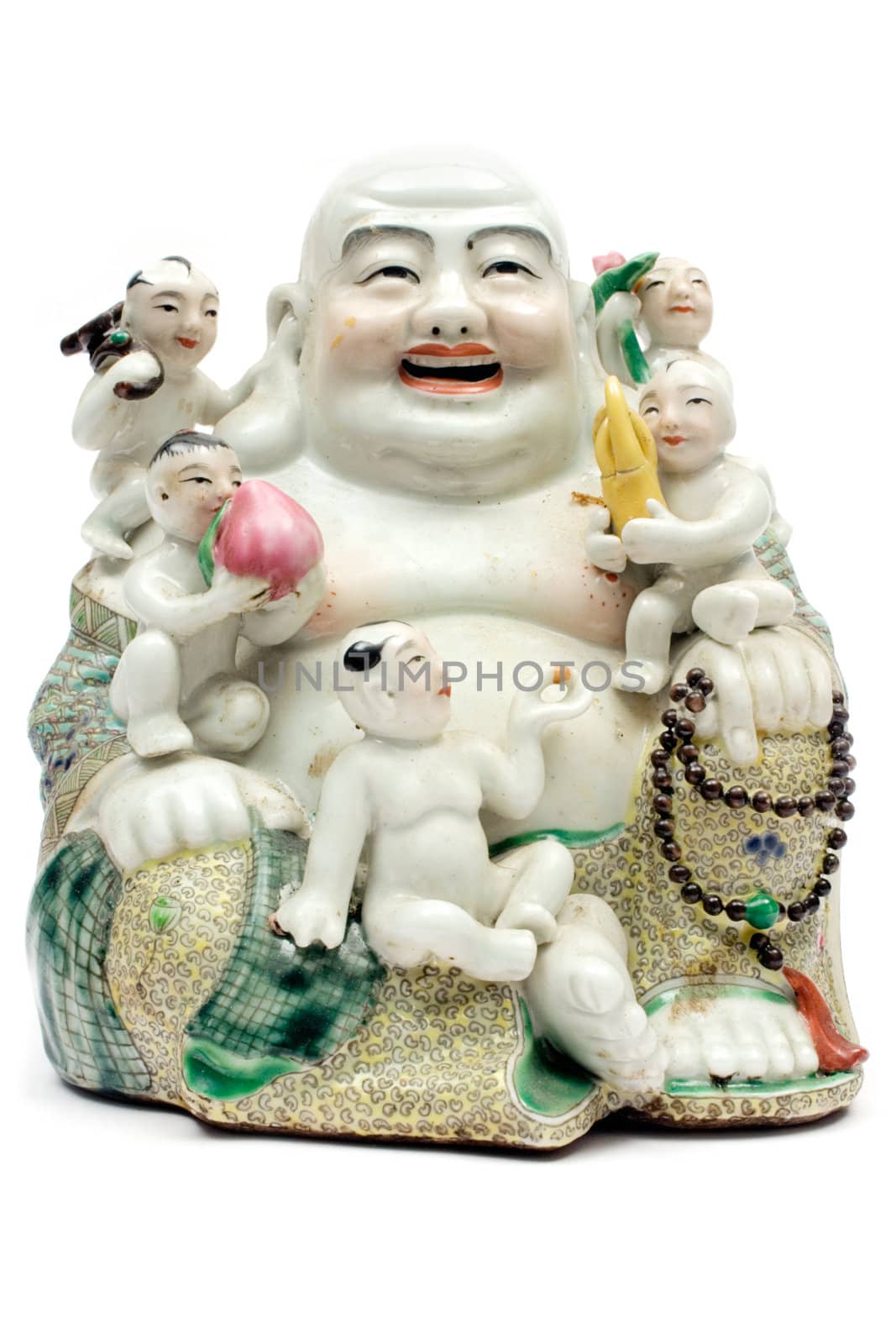Colorful Porcelain Buddha by winterling