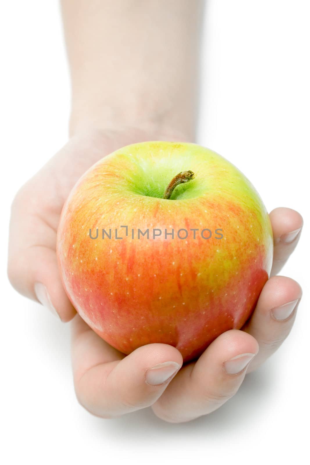 Offering an Apple by winterling