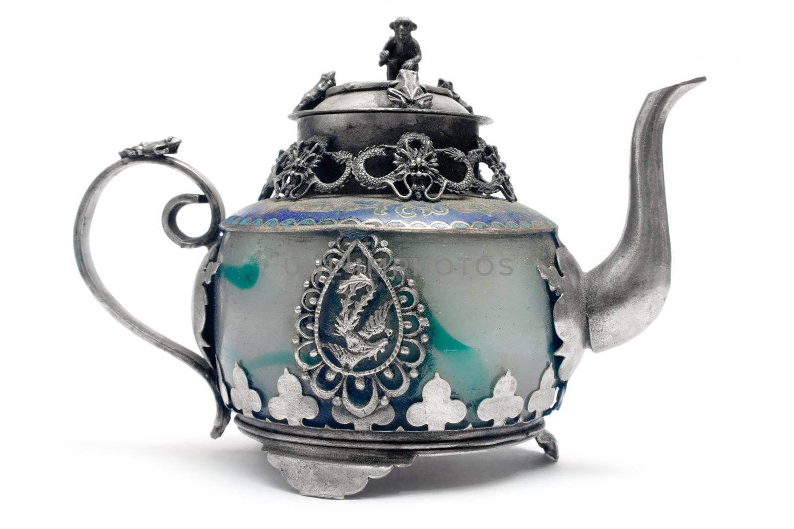 Antique Teapot by winterling