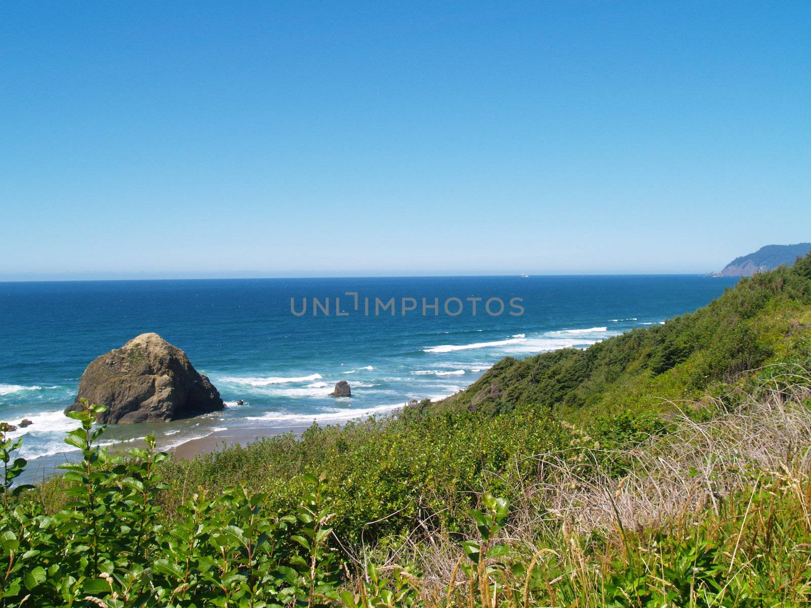 Rugged Rocky Beach on the Oregon Coast featuring Haystack Rock