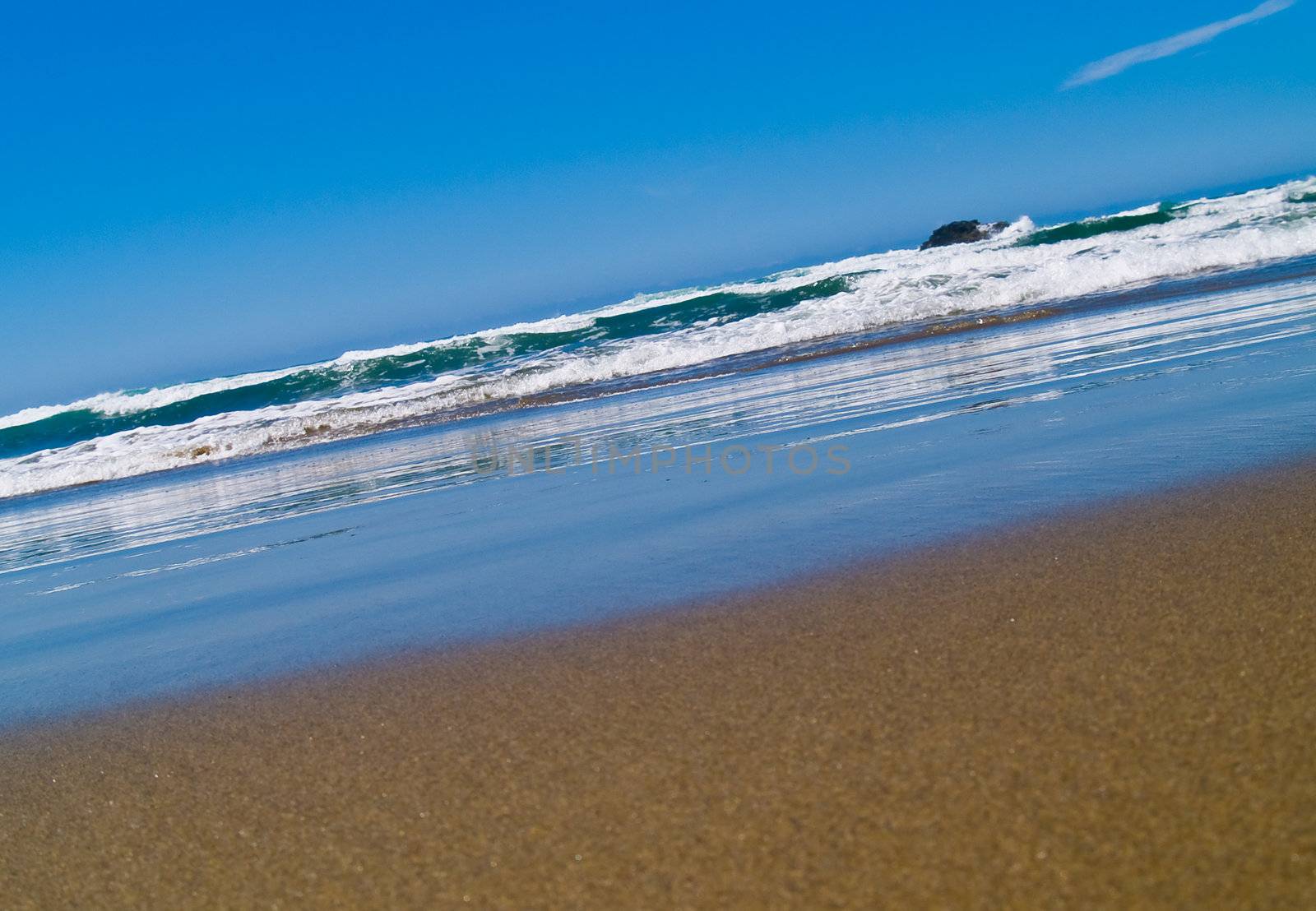 Rugged Rocky Beach on the Oregon Coast