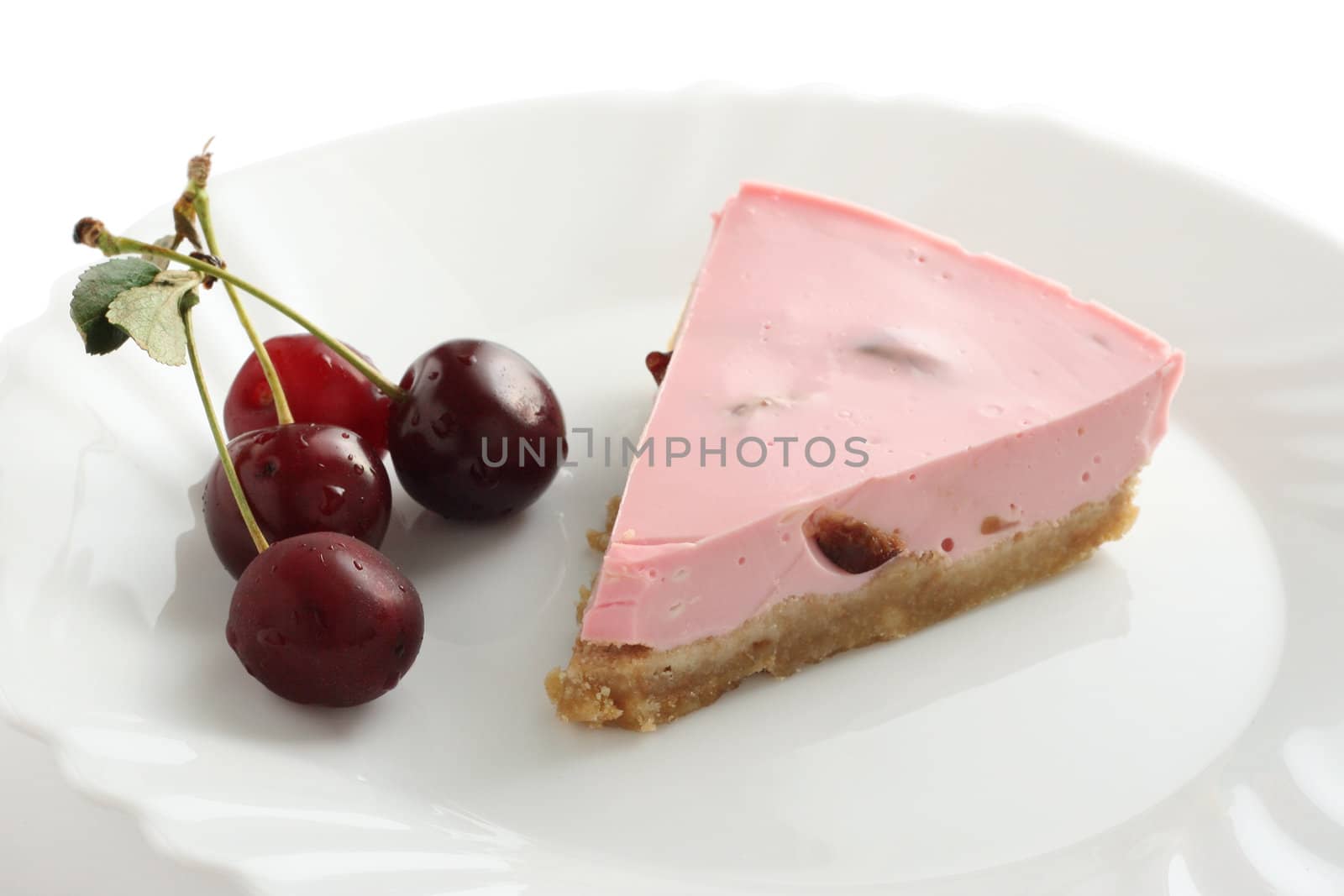 cherry cheesecake