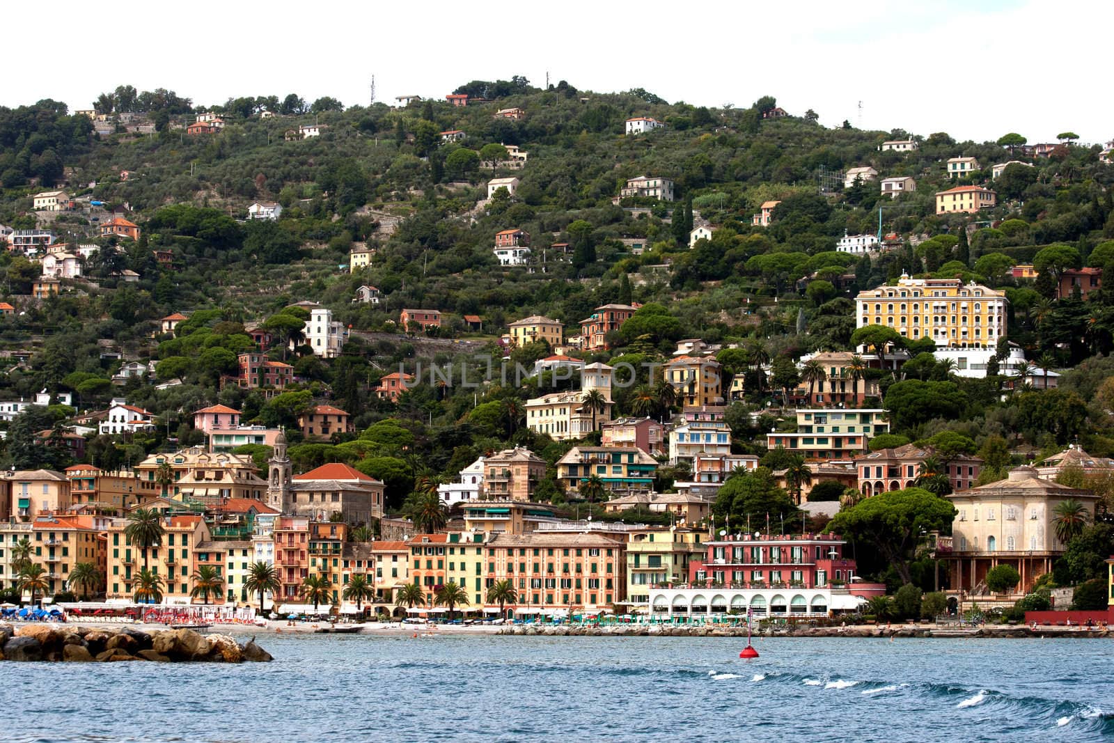 Santa Margherita Ligure,a beautiful city on the Mediterranean coast