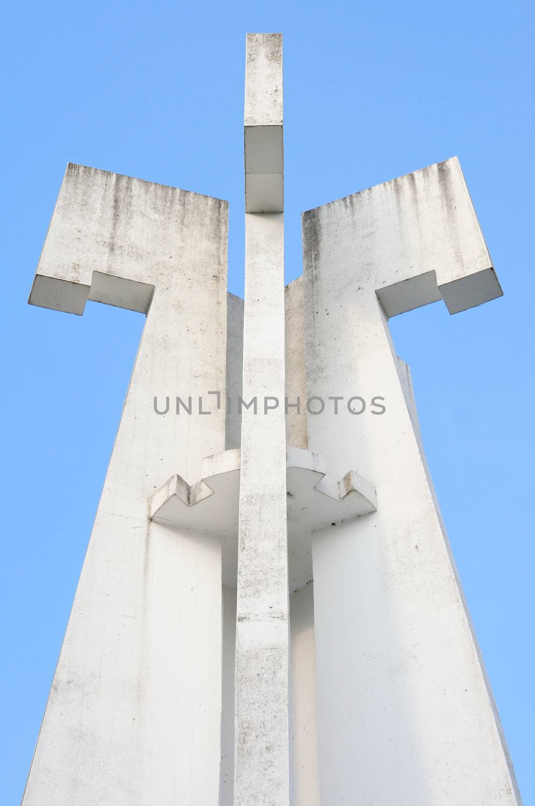 Monument against blue sky