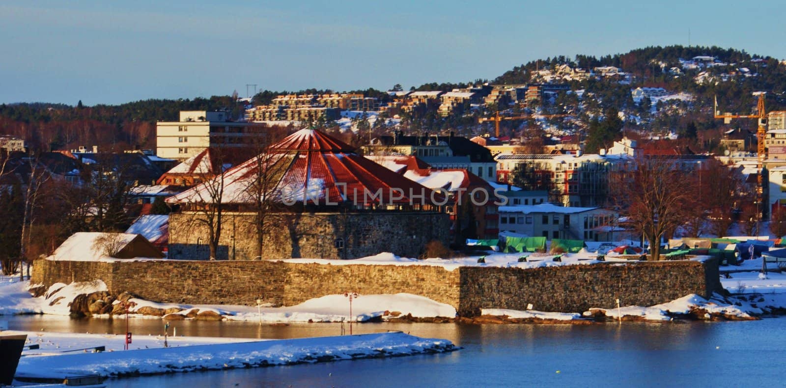 Old fort. Kristiansand, Vest-agder, Norway