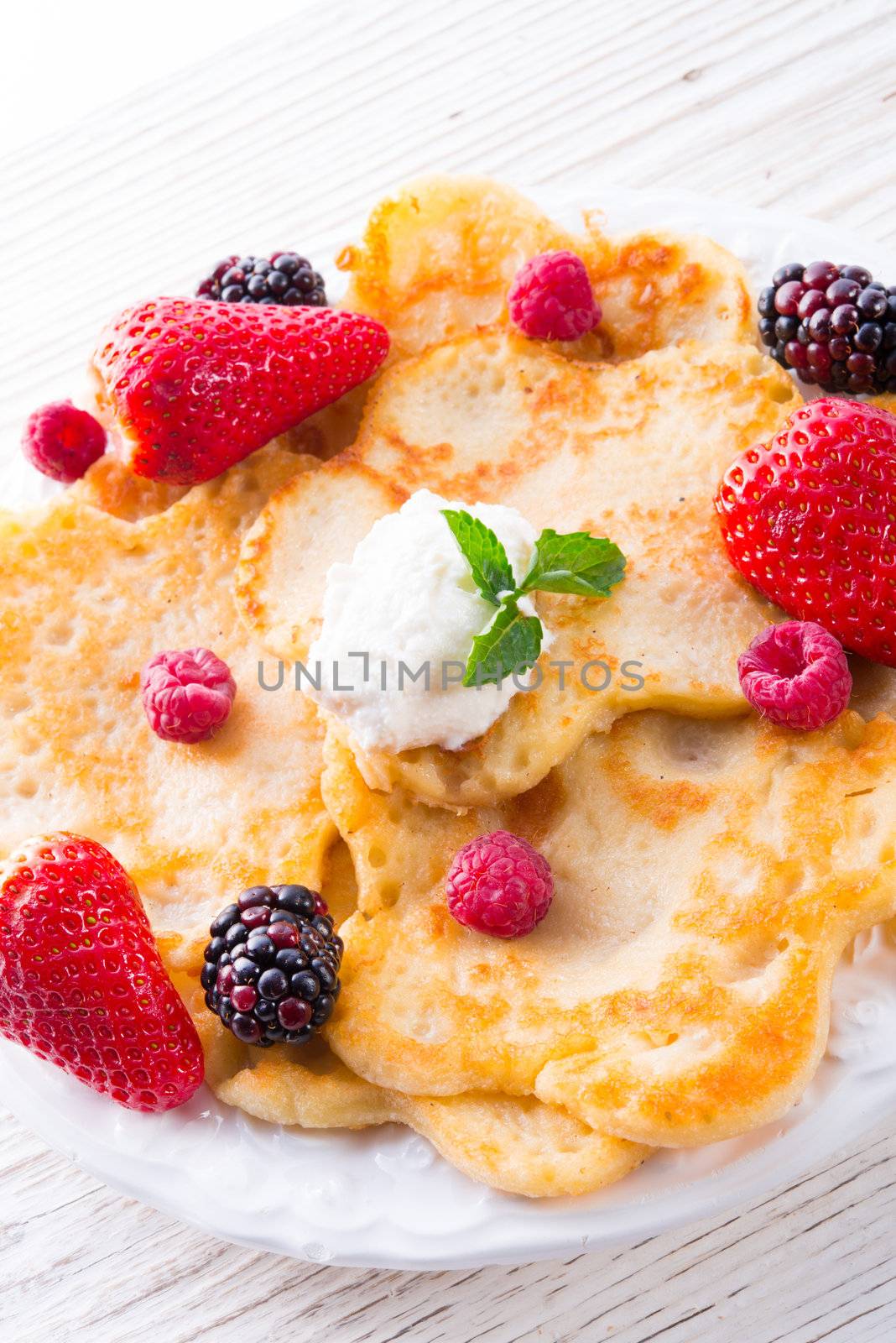 Pancake. Crepes With Berries  by Darius.Dzinnik