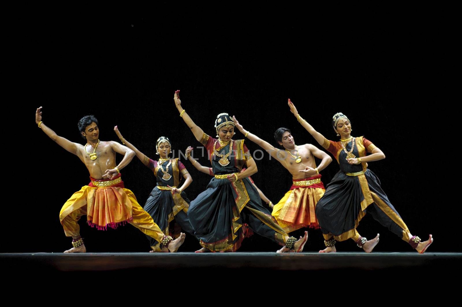 Indian BharataNatyam dancers by jackq
