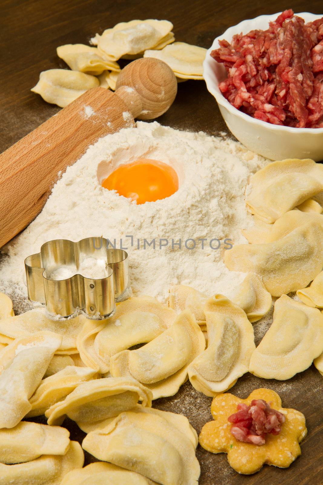 ravioli homemade pasta typical italian 