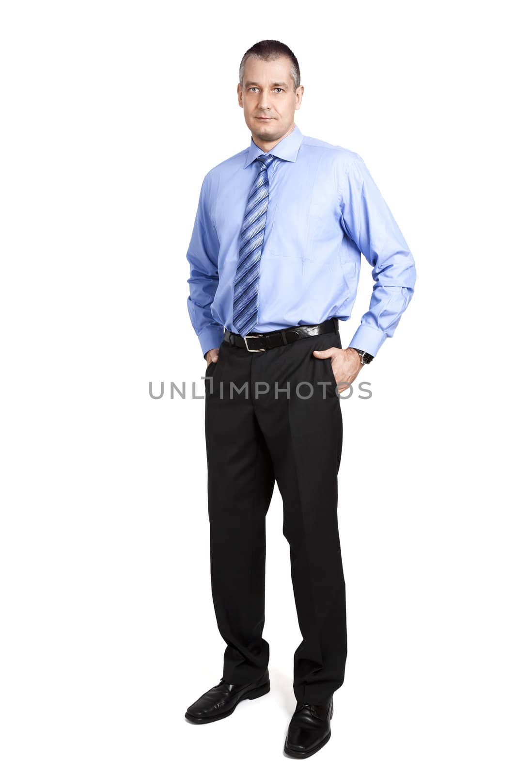 An image of a handsome business man