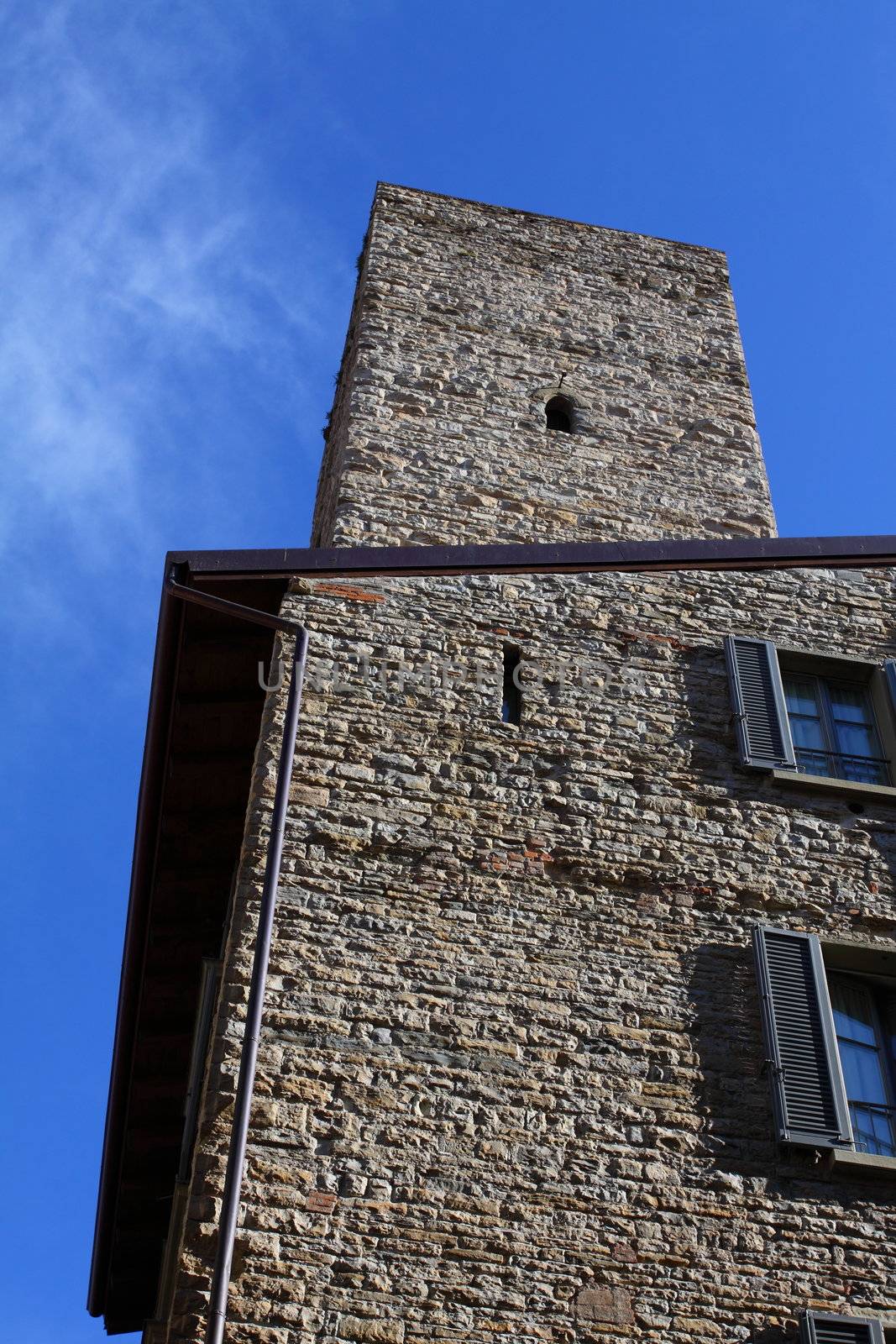Bergamo building in Italy by mariusz_prusaczyk