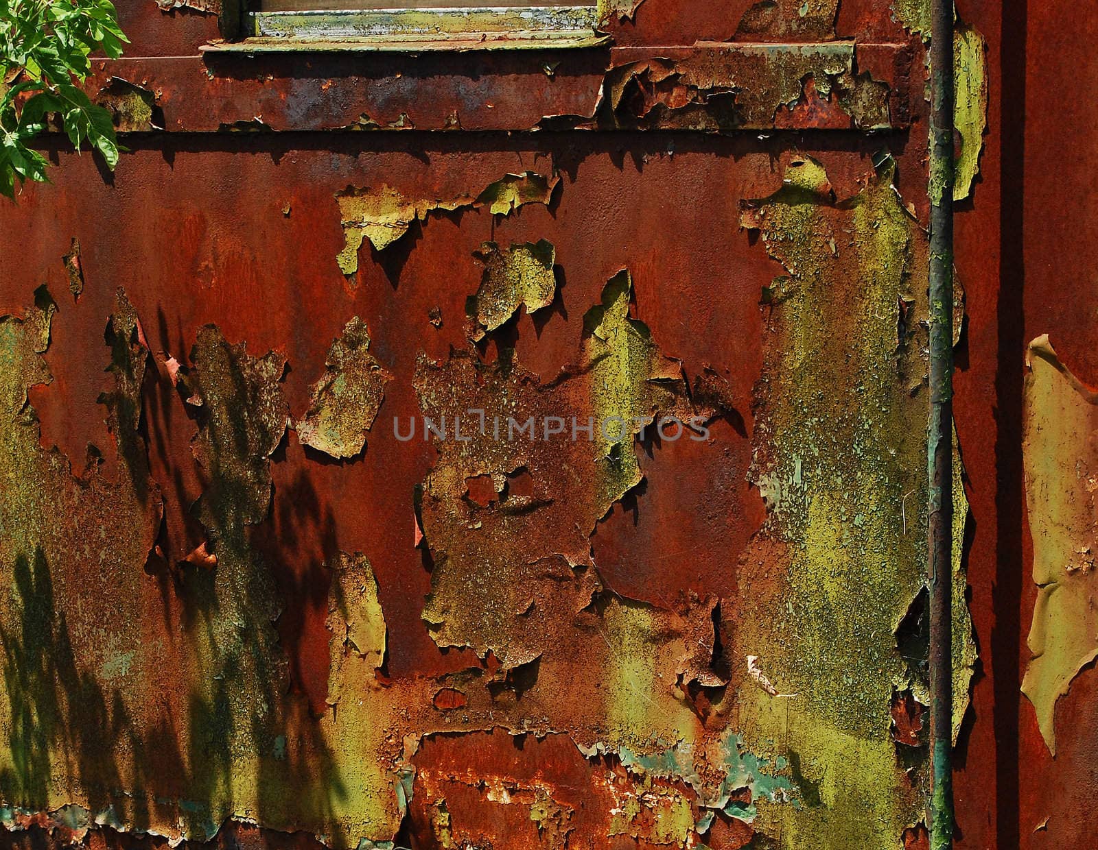 Old rusty wagon close-up by varbenov