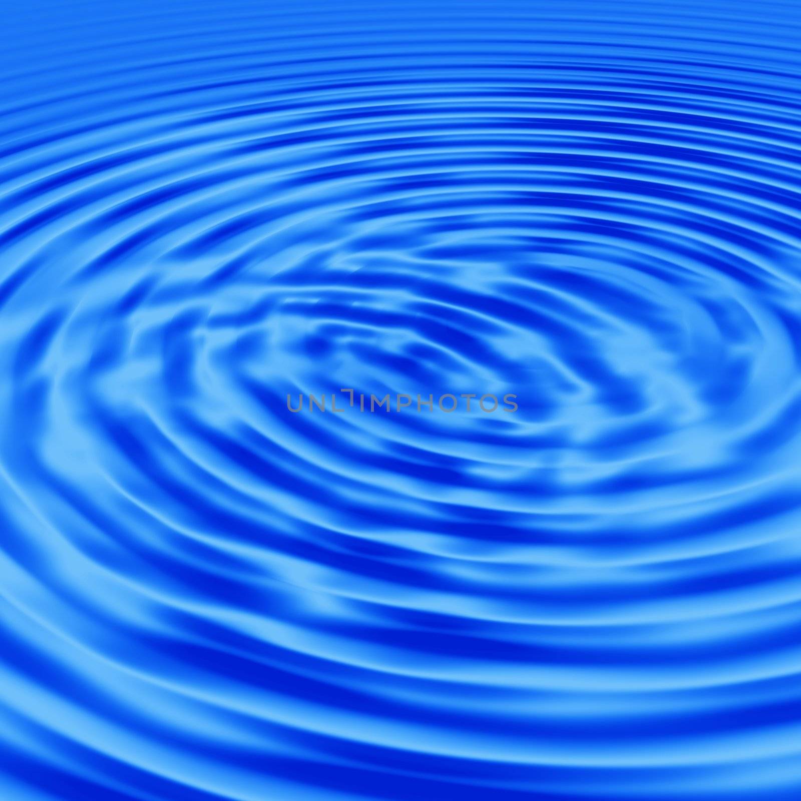clear blue water ripples