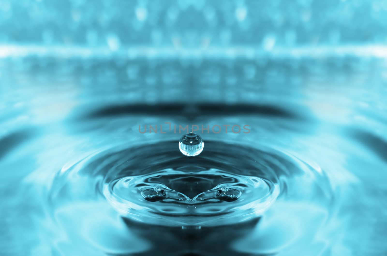 Abstract water drop