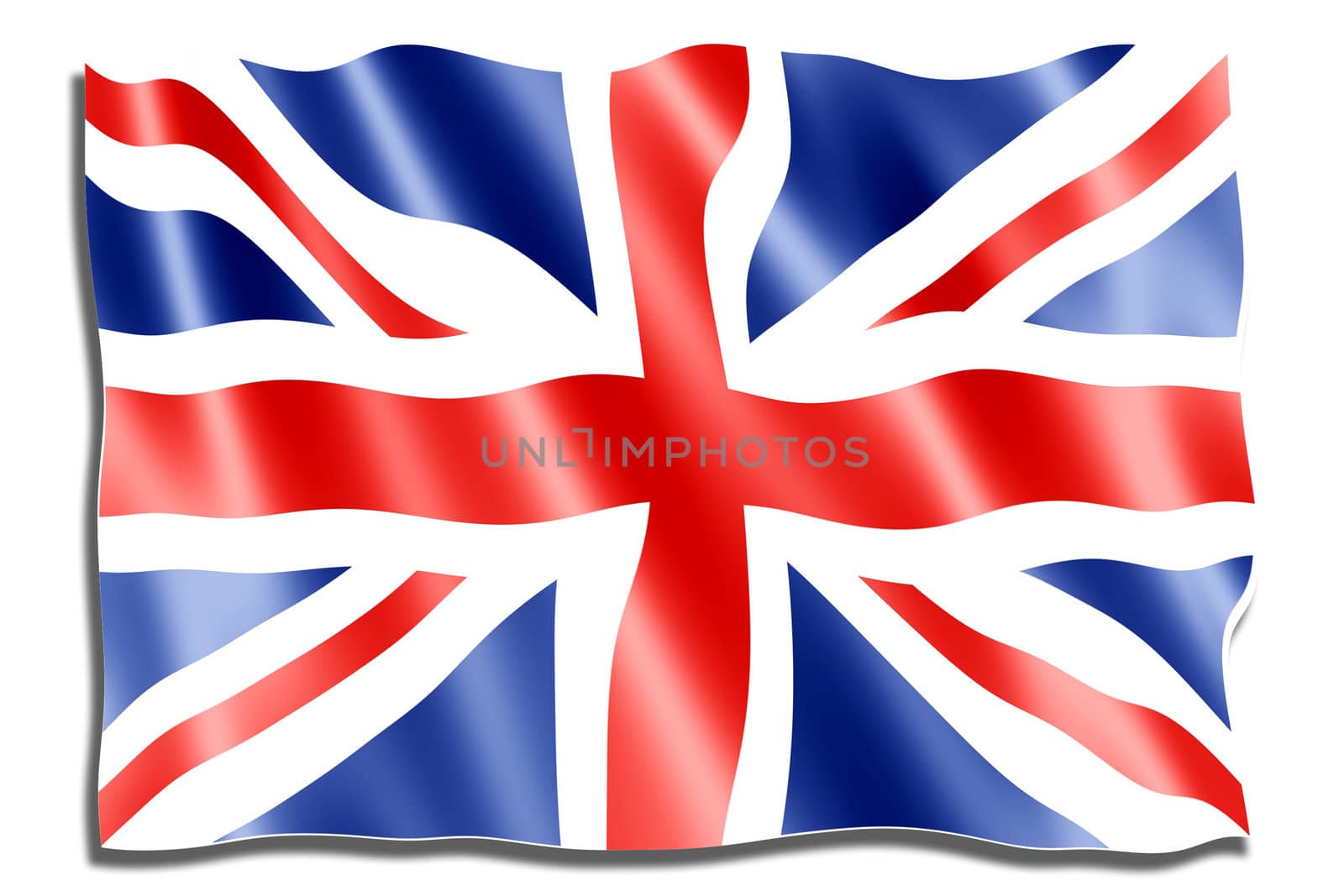 British flag by kjpargeter