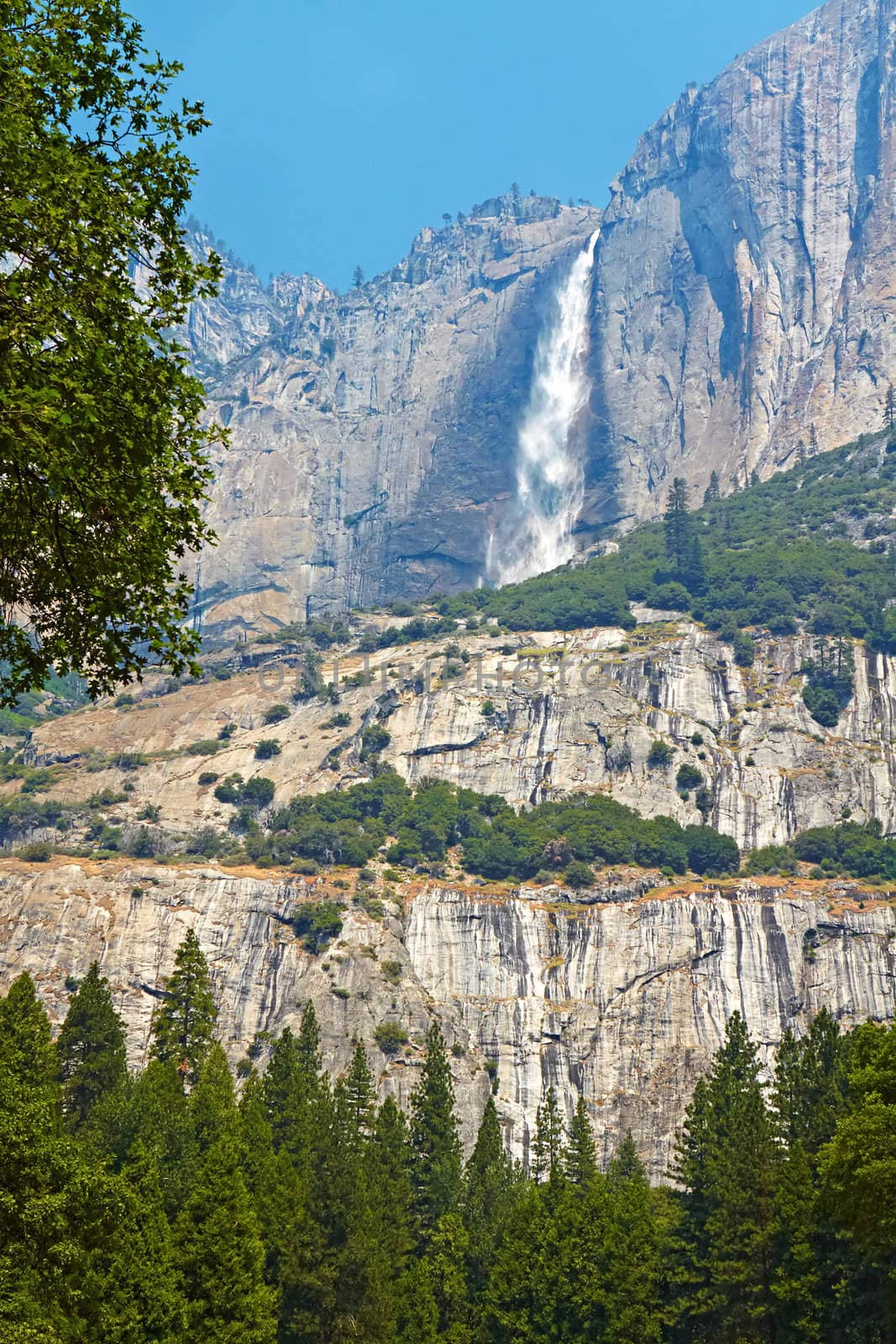 Falls in Yosemite Valley, Yosemite National Park, California, USA